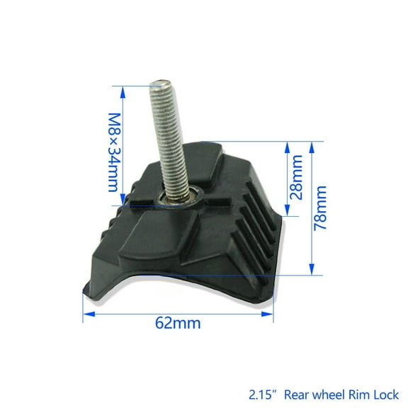 2.15" Rim Lock For Honda Yamaha Suzuki Motorcycle Dirt Bike Wheel Tire Lock Clip