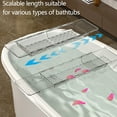 thumbnail image 5 of XGFHYJEH Expandable Bathtub Tray Bathtub Caddy Tray Adjustable Bath Tray For Tub To Hold Book Phone Candle Wine, Bath Tray For Tub, 5 of 7