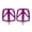 Purple, variant on JZROCKER 2pack Durability Bearing Nonslip Pedals Professional Road Bike Pedals