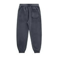 thumbnail image 4 of Unisex Fleece Sweatpants with Elastic Waistband and Adjustable Drawstring Relaxed Fit Joggers for Everyday Wear, 4 of 5