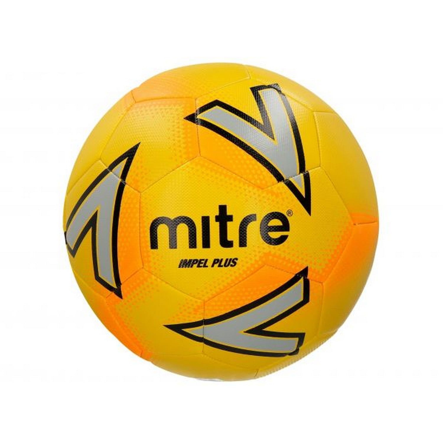 Orange Mitre Impel Plus Training Football with Hand Pump 
