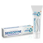 Sensodyne Complete Protection Fluoride Toothpaste for Sensitive Teeth, 3.4 Oz
