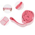 thumbnail image 3 of Unique Bargains 1pc Women 9 Grids Yoga Stretch Bands for Gym Stretching Exercise Pink Nylon High Elastic Yarn Latex Yarn, 3 of 4