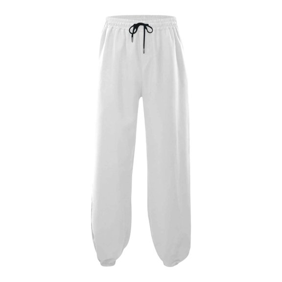 XINPING Mens Casual Pants Trendy Modern Casual Pants Baggy Workout Joggers Hiking Pants