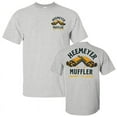 thumbnail image 4 of Heemeyer Muffler Cotton, Grandby Colorado, Full Color Full Size For Men For Women Unisex Comfort Tee T Shirt, Color: Sport Grey, Size: 2XL, 4 of 6