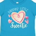 thumbnail image 4 of Inktastic Daddy's Little Sweetie with Pink Heart Cookie Boys or Girls Toddler T-Shirt, 4 of 5