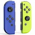 thumbnail image 1 of Nintendo Switch Paire de Joy-Con, Manette Joy-Con Nintendo-Switch de Remplacement - Bleu et Jaune Néon, 1 of 6