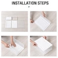 thumbnail image 3 of Transparent Shoe Box Shoes Organizers Thickened Foldable Dustproof Storage Box Stackable Combined Shoe Cabinet Sale, 3 of 4