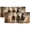 Pattern-3, variant on Horse Valance Rod Pocket Window Curtain for Kitchen Farmhouse Animal Sunflower Nature Western Country Window Treatment for Living Room Bedroom Bathroom