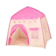 thumbnail image 4 of Tienda de campaña para niños, con castillo, portátil imaginativa para niños, tienda de campaña de princesa para parques Flor rosa, 4 of 8