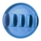 thumbnail image 5 of Soporte de silicona para platos de tacos, con divisores, soporte para tacos de 4 ranuras para tacos blandos y duros para organizar cenas familiares en azul, 5 of 9