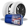 thumbnail image 1 of Knk Boutique Calcetines De Nieve Para Neumáticos - Serie Eco Para Un Agarre Eficiente Alternativo Para Cadenas De Nieve De Neumáticos - Dispositivo De Tracción De Nieve Para Turismos, Suv, Camiones, A, 1 of 5