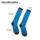 thumbnail image 2 of Balery Blue Christmas Calcetines novedosos Calcetines deportivos Calcetines hasta la rodilla Calcetines de algodón Calcetines originales y geniales, 2 of 6