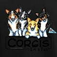 thumbnail image 3 of CafePress - Corgi Fan Pajamas - Women's Short Sleeve Print T-Shirt and Pants Dark Cotton Pajama Set, 3 of 7