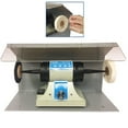 thumbnail image 2 of Polishing Powerful Motor Lathe Bench Top Polisher with Splash Guard Cover, 2 of 6