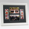thumbnail image 1 of CreativePF- Event Photo Booth Frame - Holds 1- 2x6 with Mat to Display, Cherish and Preserve your Wedding Memories (Black Mat | White Frame, Holds 2- 4x6 + 2- 2x6), 1 of 4
