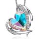 thumbnail image 1 of Collares de corazón para mujer, collar con colgante, joyas, regalos para mujer, esposa, novia, aniversario, cumpleaños, día de la madre, Navidad, San Valentín., 1 of 5