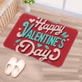 thumbnail image 5 of Valentine's Day Polyester Non-Slip Machine Washable Door Mat - Ideal for Floor Rugs, Chair Mats, Chair Mat, 5 of 6