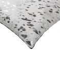 thumbnail image 3 of Natural Torino Scotland Cowhide Pillow | Black & gold | 12"x20", 3 of 4