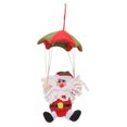 thumbnail image 2 of Parachute Christmas Snowman Decoration, Christmas Parachute Jumping Dolls Multiple Uses For Houses, 2 of 8