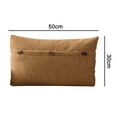 thumbnail image 5 of Juego de piezas Funda de almohada de lino decorativa Funda de cojín Triple Adepaton 2034651-6, 5 of 5