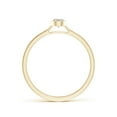 thumbnail image 2 of ANGARA Natural Solitaire Diamond Engagement Ring in 14K Yellow Gold for Women (Size-5x3mm| Color-K| Clarity-I3) | April Birthstone, Anniversary, Jewelry Gift for Women | Natural Diamond Ring, 2 of 7