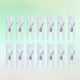 thumbnail image 4 of 200pcs mini clips de fotos de madera mini clip de ropa pinzas de mensaje de papel multifunción 2.5cm, 4 of 5