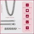 thumbnail image 5 of Husband Necklace Chain, Best Gifts For Husband, Husband Gifts From Wife, Valentines Day Git Birthday Gift For Husband, Wedding Gift For Him, To My Husband Chain, 5 of 5