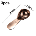 thumbnail image 2 of Coffee Scoop Stainless Steel Coffee Scoops Short Handle Tablespoon Measuring Spoons for Coffee Tea Sugar, 2 of 5