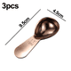 thumbnail image 2 of Cuchara de café Cucharas de café de acero inoxidable Cucharada de mango corto Cucharas medidoras para café Té Azúcar, 2 of 5