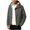 Army Green, variant on Hooded Minimalist Waterproof Outdoor Jacket Men Hooded Zip Up Windproof Water Resistant Daily Wear Jacket Green XXL