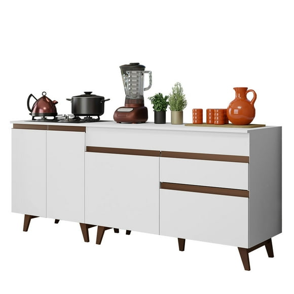 Cocina Integral Completa Modular Madesa Reims Con Encimera BB