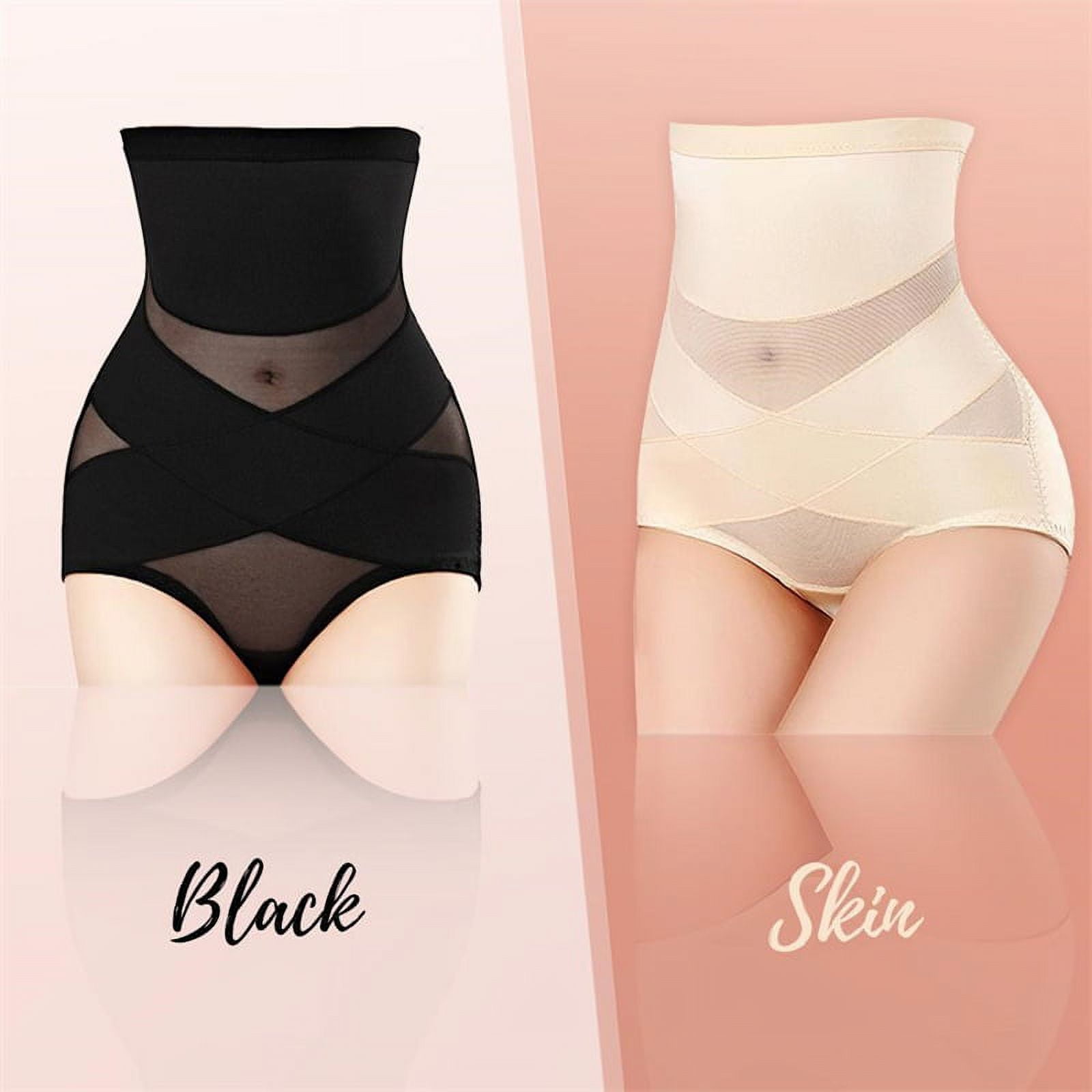  NEOXOL 2 Pairs Women Cross Compression ABS Shaping Pants High  Waist Tummy Control Panty Shapewear Beauty Slim (Two Color,L) : Clothing,  Shoes & Jewelry