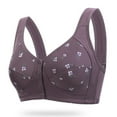 thumbnail image 4 of Brasier Sujetador Cómodo de Cobertura Total sin Aros para Mujer, para Uso Diario, Talla Grande, sin Costuras, con Paneles Laterales Suavizantes. Extra Grande, 4 of 4