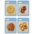 thumbnail image 3 of Billuyoard Freidora de aire Olla Silicona Reutilizable Resistente al calor Horno Cesta Chips Pizza Bandeja para hornear Mat Liner Bandeja flexible Cocina y Comedor Verde claro, 3 of 6