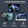 thumbnail image 6 of TOPVISION 4.1ch Sound Bar for TV, 150W Soundbar with Subwoofer with 2 Mic, Karaoke Machine with 4 Drivers, Bluetooth/USB/Optical/AUX/HDMI Connectivity, 6 of 10