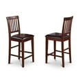 thumbnail image 3 of East West Furniture 5  Pc  pub  Table  set  -  high  Table  and  4  bar  stools  with  backs., 3 of 4