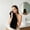 Black, variant on Bath Towel Soft Absorbent Wrap Towel for Hotel Spa Beach Pool Gym and Shower Daily Use 25.98x20.08 Inch Cottons Fabric Arched Design Simple Sophisticated for Home Travel Gift Bathroom Decoration