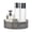 Light Grey, variant on High Clarities Makeup Storage Organizers Featuring 360 Spin Mechanism Portable For Travel And Daily Use