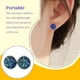 thumbnail image 3 of Minnieouse 1 par de pendientes de tuerca de acero inoxidable para mujer, regalos para novias y esposas, joyería decorativa, fiesta de celebración de Ropa, zapatos y accesorios Miscelánea tipo 16 Minnieouse AP011021-16, 3 of 6