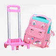 thumbnail image 2 of Amiqi-Mochila escolar con ruedas para niñas, morral con ruedas para el almuerzo, morral rodante para niños xuanjing unisex, 2 of 2