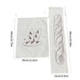 thumbnail image 5 of SDFGTstore Multi purpose Linen Drawstring Bag Versatile Storage Container Pouch Chic Linen Drawstring Bag for Bread and Fruits, 5 of 16