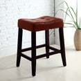 thumbnail image 4 of Crown Mark Kent 29" Saddle Stool (PAIR), 4 of 4
