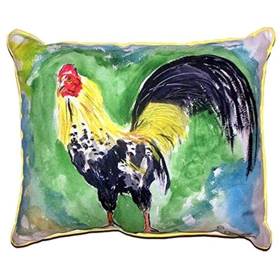 Bantam Rooster Extra Large Zippered Pillow 20x24