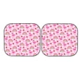 thumbnail image 5 of Lsque Cute Flamingo 2 PCS Windshield Sun Shade | CarFoldable Window Covers | Car Accessories Reflect UV for Universal Cars SUV Truck | Medium, 5 of 7