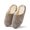 Coffee, variant on Slip On House Slippers for Women Anti-Slip Plush Memory Foam Slippers for Indoor Comfort