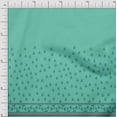 thumbnail image 1 of Soimoi Modal Satin Fabric Stripe,Leaves & Berries Panel Print Fabric by The Yard 42 Inch Wide, 1 of 1