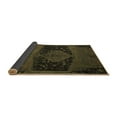 thumbnail image 2 of Ahgly Company Indoor Square Abstract Brown Modern Area Rugs, 4' Square, 2 of 4