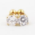 thumbnail image 4 of SmartBy Men Women Rhinestone Cartilage Tragus Bar Helix Upper Ear Earring Stud Jewelry, 4 of 7