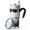 Black, variant on Darkness Themed 40oz Tumbler with Handle - Gothic Witch Black Cat Design, Double Wall Insulated Cup